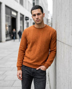 Statement Street - Dasol | Strukturiert Langärmelig Pullover Herren