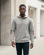 Statement Street - Vator | Geknöpfter Sweat Hoodie Herren