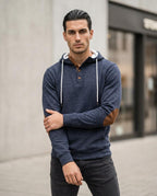 Statement Street - Vator | Geknöpfter Sweat Hoodie Herren