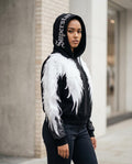 Statement Street - Vekar | Strassbesetzter Langärmliger Hoodie Unisex