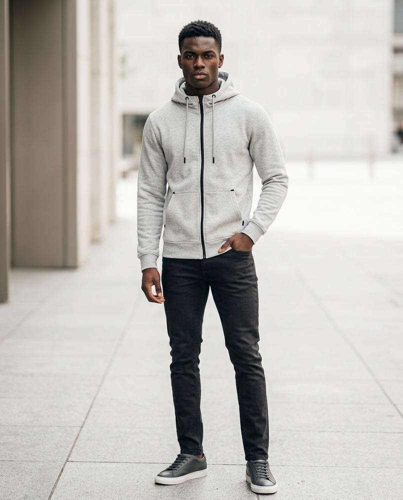 Statement Street - Arkar | Langärmlig Unifarben Anzug Herren