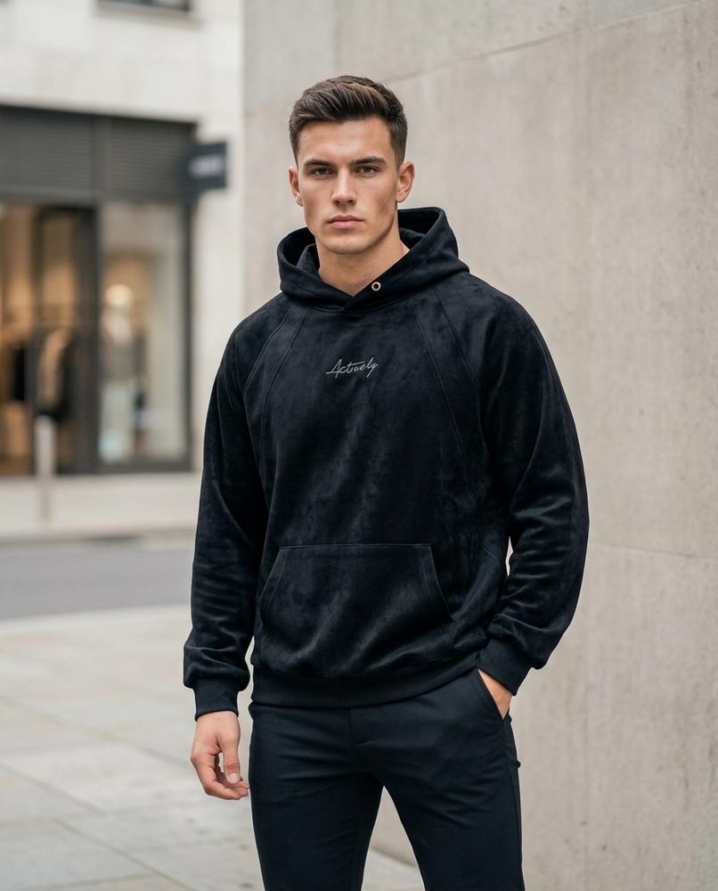 Statement Street - Zeron | Bestickt Strukturiert Hoodie Unisex