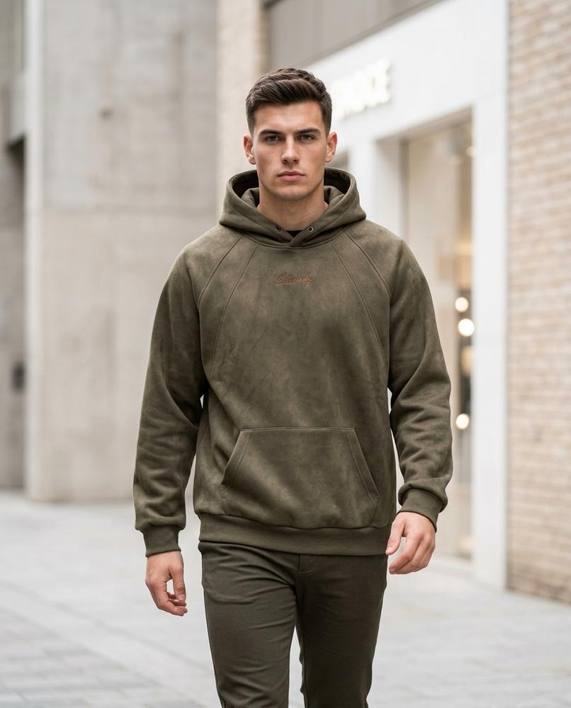 Statement Street - Zeron | Bestickt Strukturiert Hoodie Unisex