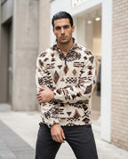 Statement Street - Kamin | Gemustert Strukturiert Pullover Unisex