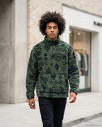 Statement Street - Kamin | Gemustert Strukturiert Pullover Unisex