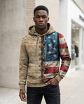 Statement Street - Karan | Bedruckter Langärmeliger Hoodie Herren