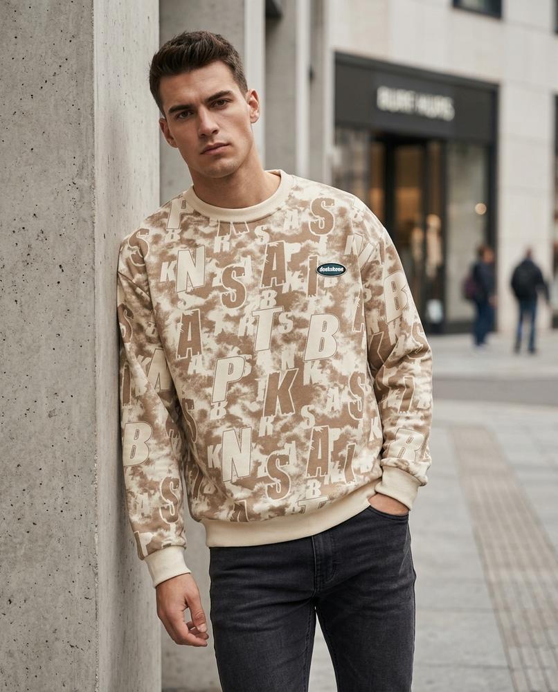 Statement Street - Lovar | Langärmelig Bedruckt Sweatshirt Unisex