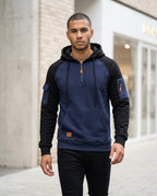 Statement Street - Mirev | Zweifarbig Funktional Hoodie Herren