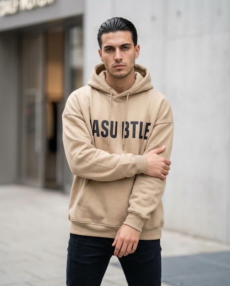 Statement Street - Zaver | Oversized Bedruckt Hoodie Unisex