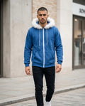Statement Street - Lykar | Fellbesetzter Reißverschluss Hoodie Unisex