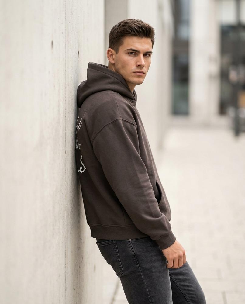 Statement Street - Vitir | Durchgehender Bestickter Hoodie Unisex