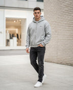Statement Street - Vitir | Durchgehender Bestickter Hoodie Unisex