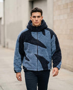 Statement Street - Yiwol | Zweifarbig Strukturiert Jacke Herren
