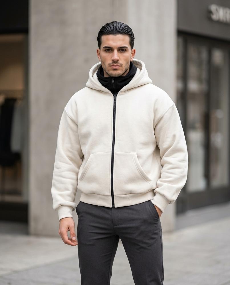 Statement Street - Ceped | Hochschließender Sweat Hoodie Herren