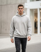 Statement Street - Kanen | Lockerer Unifarbener Hoodie Unisex