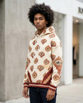 Statement Street - Mazar | Appliziert Gemustert Hoodie Unisex