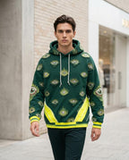 Statement Street - Mazar | Appliziert Gemustert Hoodie Unisex