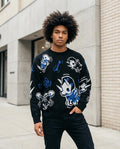 Statement Street - Mutud | Gemusterter Gestrickter Pullover Herren