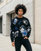 Statement Street - Mutud | Gemusterter Gestrickter Pullover Herren