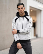 Statement Street - Yobam | Zweifarbig Paspeliert Hoodie Herren