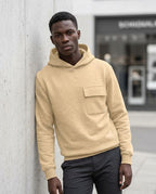 Statement Street - Vufod | Strukturierter Melierter Hoodie Herren