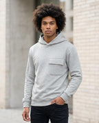 Statement Street - Vufod | Strukturierter Melierter Hoodie Herren