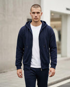 Statement Street - Nazul | Langärmliger Verschließbarer Hoodie Herren