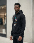 Statement Street - Zoton | Bedruckter Langärmliger Hoodie Herren