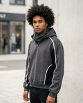 Statement Street - Dinod | Hochgeschlossener Zweifarbiger Hoodie Herren