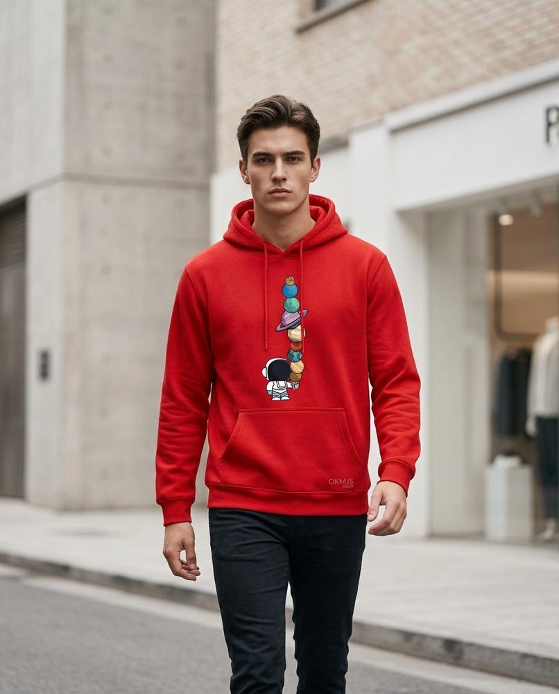 Statement Street - Zoton | Bedruckter Langärmliger Hoodie Herren