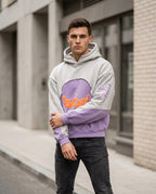 Statement Street - Kusel | Zweifarbig Kurz Geschnitten Hoodie Damen