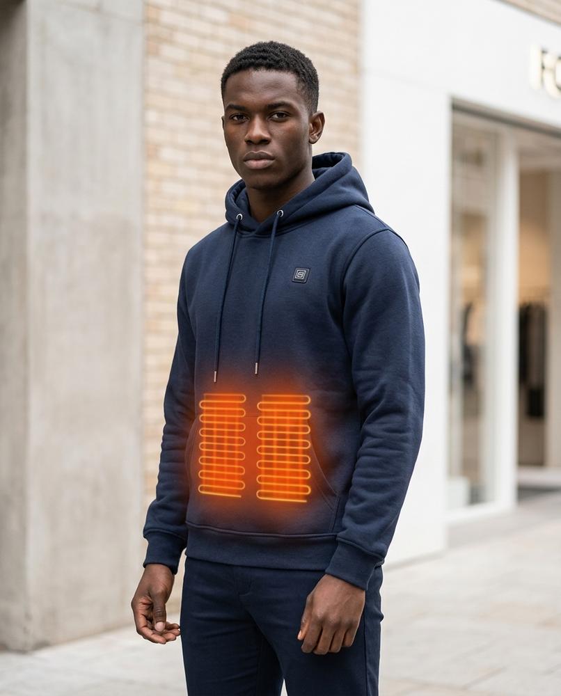 Statement Street - Tohum | Beheizbar Langärmlig Hoodie Herren