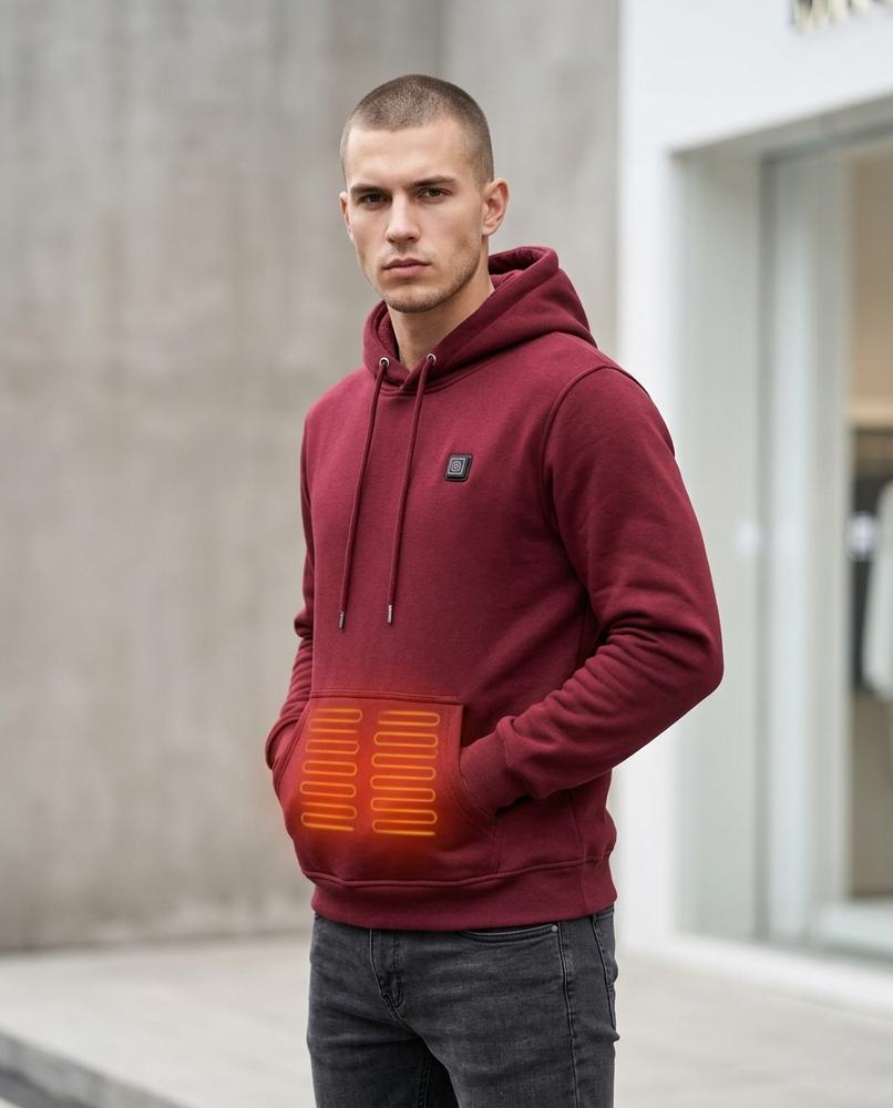Statement Street - Tohum | Beheizbar Langärmlig Hoodie Herren