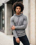 Statement Street - Easim | Langärmliger Figurbetonter Hoodie Herren