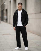 Statement Street - Dikos | Locker Sitzender Baumwoll Hoodie Herren