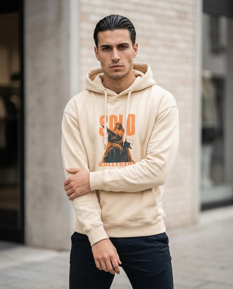 Statement Street - Lenor | Bedruckter Lockerer Hoodie Unisex