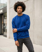 Statement Street - Lerem | Langärmliges Unifarbenes Sweatshirt Herren