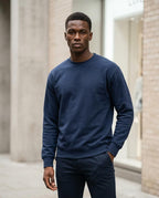 Statement Street - Lerem | Langärmliges Unifarbenes Sweatshirt Herren