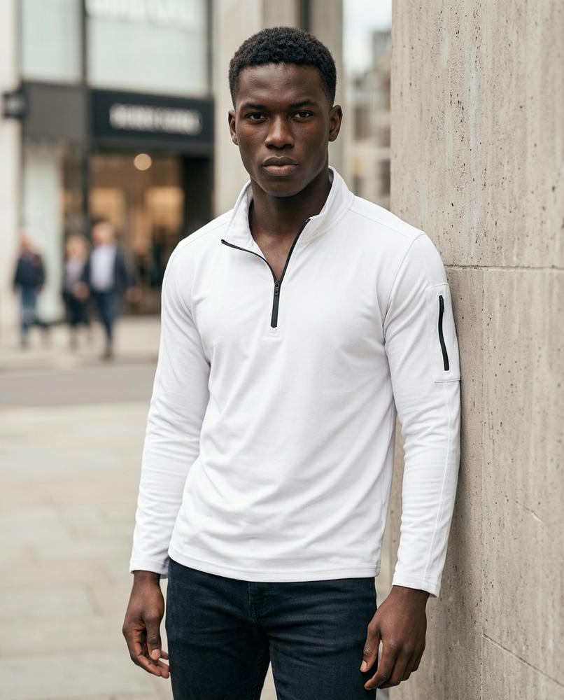 Statement Street - Tiker | Langärmlig Verstärkt Shirt Herren