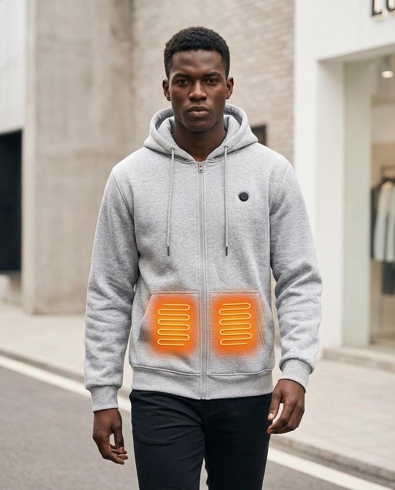 Statement Street - Kuzor | Gefütterter Sweat Hoodie Herren