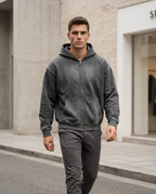 Statement Street - Kevil | Gewaschen Baumwoll Hoodie Herren