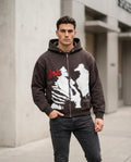 Statement Street - Vizuk | Bedruckter Langärmliger Hoodie Herren