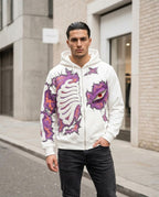 Statement Street - Mifom | Applizierter Mehrfarbiger Hoodie Herren