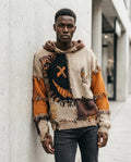 Statement Street - Sonus | Gepatcht Strukturiert Hoodie Herren