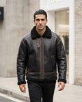 Statement Street - Miwas | Gefütterte Leder Jacke Herren