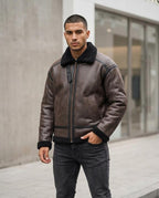 Statement Street - Miwas | Gefütterte Leder Jacke Herren