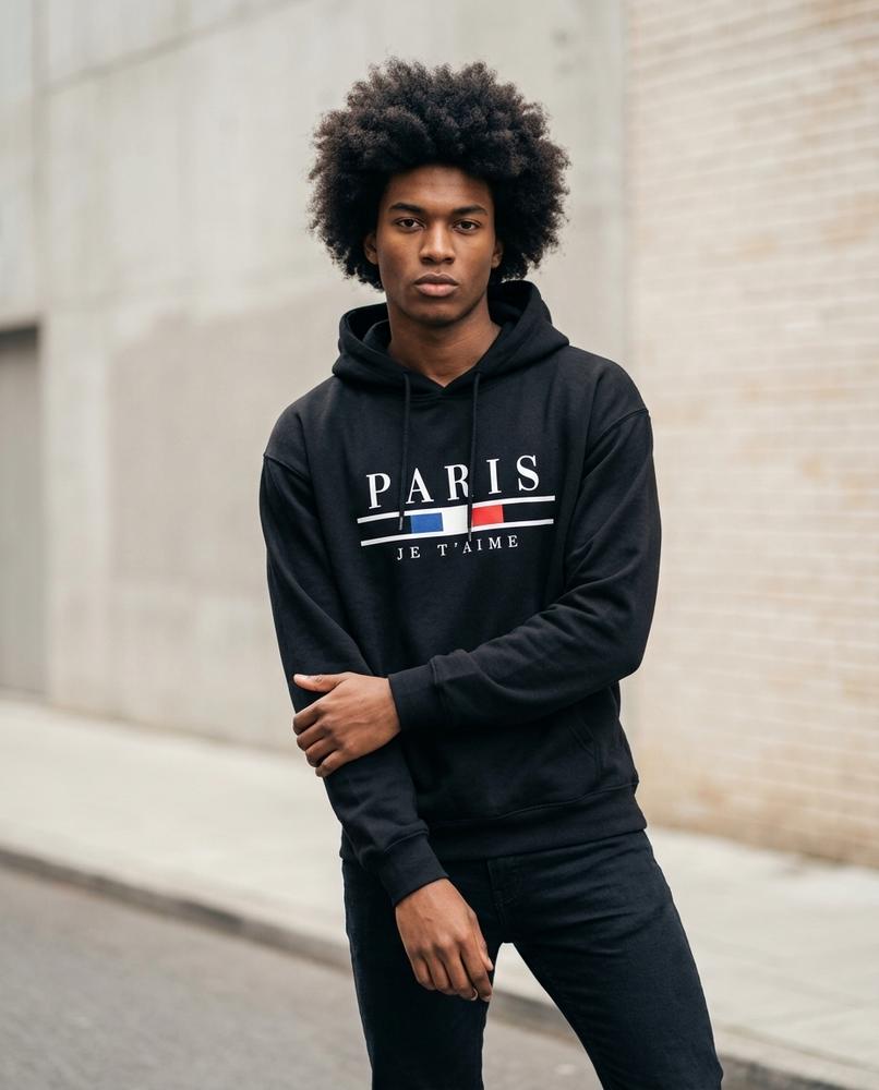 Statement Street - Rugok | Langärmliger Bedruckter Hoodie Herren