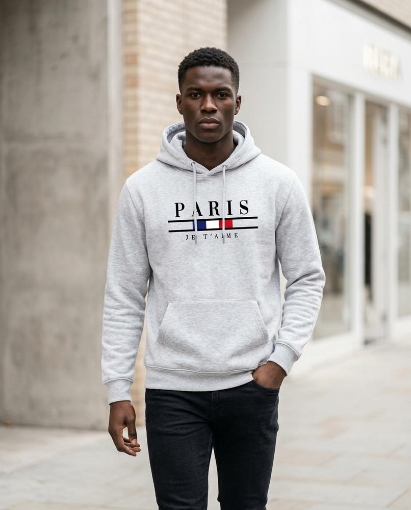 Statement Street - Rugok | Langärmliger Bedruckter Hoodie Herren