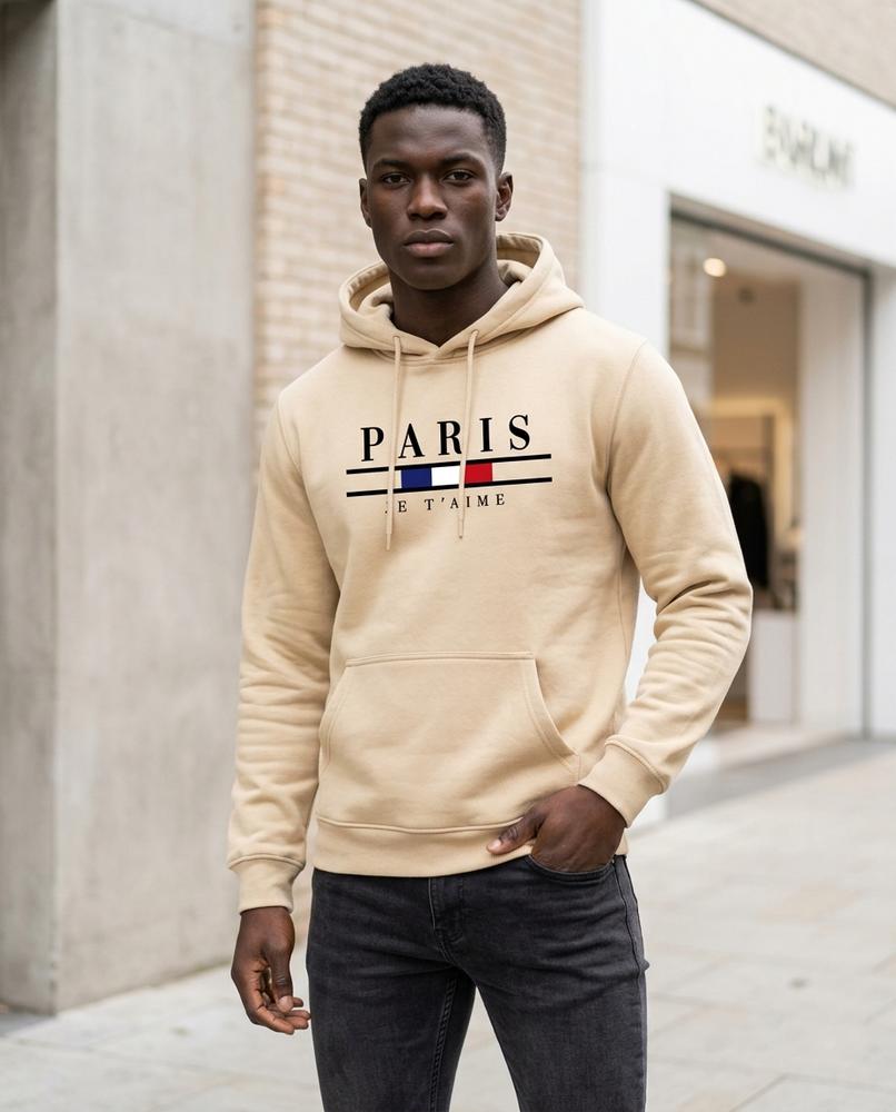 Statement Street - Rugok | Langärmliger Bedruckter Hoodie Herren
