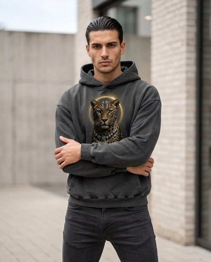 Statement Street - Remen | Bedruckt Gewaschen Hoodie Herren
